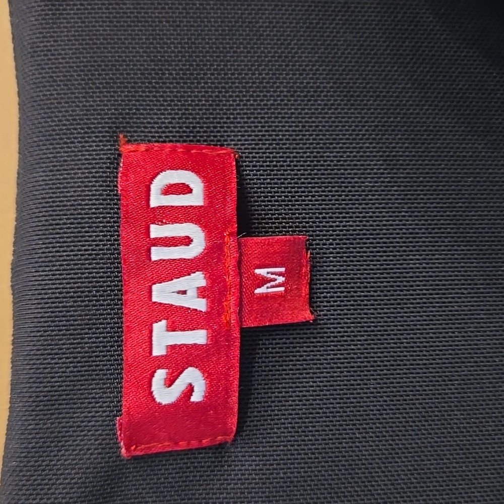 Staud LIYA DRESS BLACK NAVY Size Medium - Picture 5 of 10